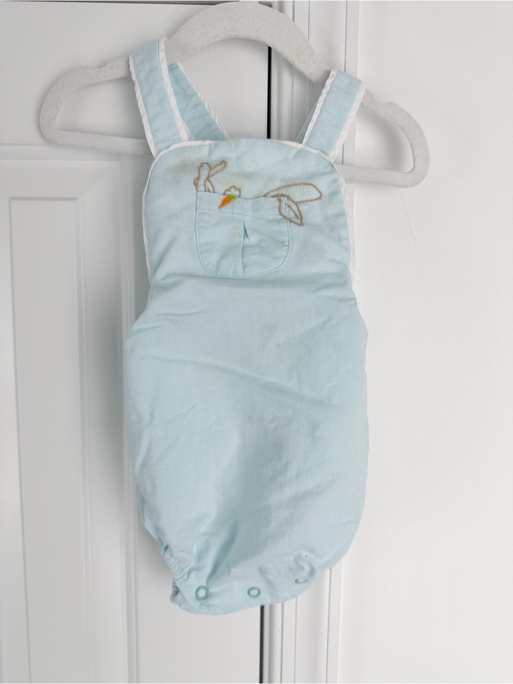 Sophie & Lucas blue bunny bubble 12m